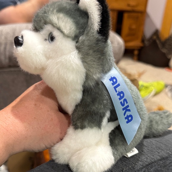 Alaskan sled dog Husky Plush Toy - Picture 1 of 7